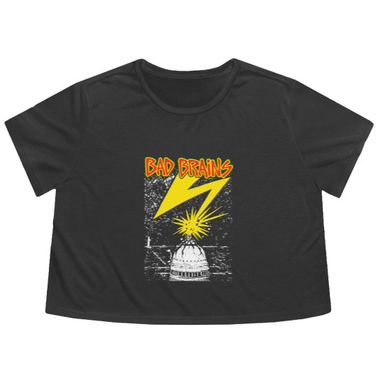 Discover Bad Brains Flowy Cropped Tees