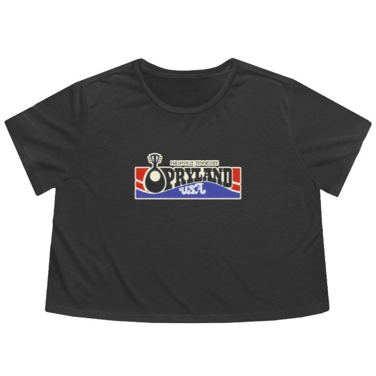 Discover OPRYLAND USA NASHVILLE AND STICKER Flowy Cropped Tees