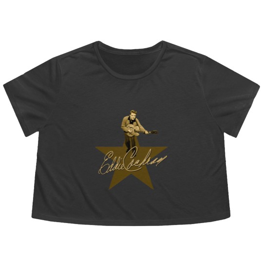 Discover Eddie Cochran Eddie Cochran Flowy Cropped Tees