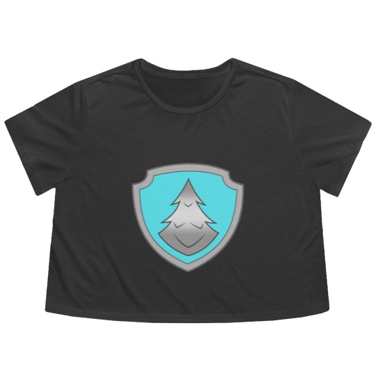 Discover PAW Pat rol Everest Badge Flowy Cropped Tees