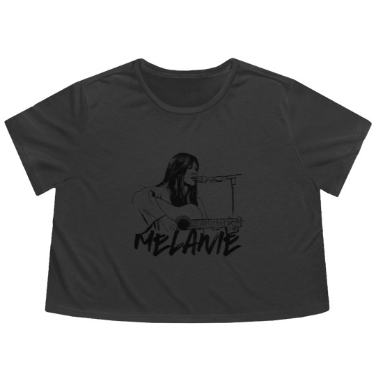 Discover Melanie Flowy Cropped Tees