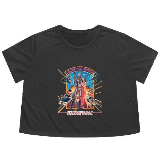 Discover Megaforce (1982)Megaforce (1982) Flowy Cropped Tees
