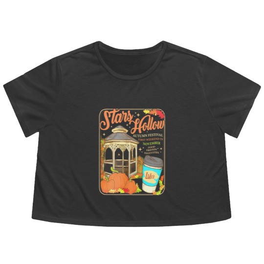 Discover Stars Hollow Connecticut  Color Flowy Cropped Tees, 1779 Flowy Cropped Tees, Gilmore Girls Flowy Cropped Tees, Autumn Flowy Cropped Tees, Lukes Diner Flowy Cropped Tees, Gilmore Girls Flowy Cropped Tees