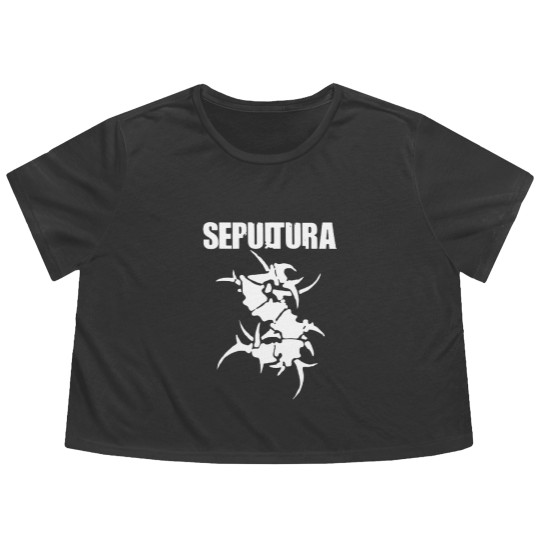 Discover SEPULTURA Flowy Cropped Tees