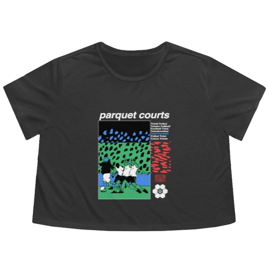 Discover Parquet Courts Flowy Cropped Tees