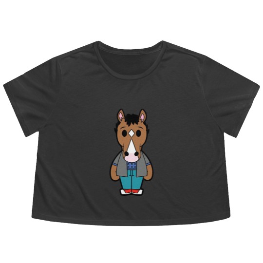 Discover Bojack Horseman Chibi - Bojack Horseman - Flowy Cropped Tees