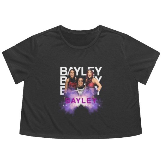 Discover WRESTLE BAYLEY Flowy Cropped Tees