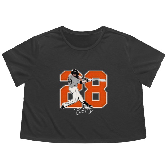 Discover Buster Posey Flowy Cropped Tees