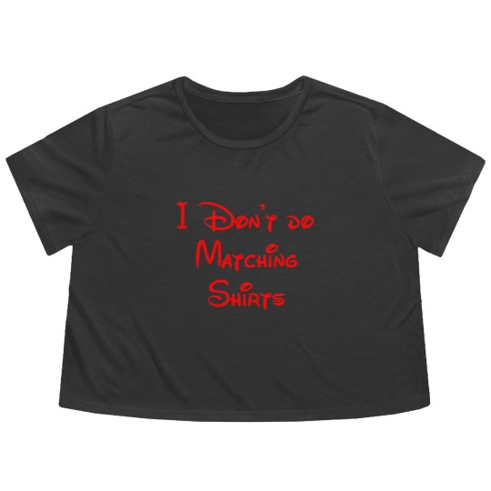 Discover i don't do matching s Flowy Cropped Tees