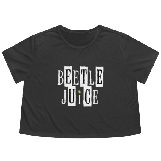Discover BEETLE JUICE Flowy Cropped Tees