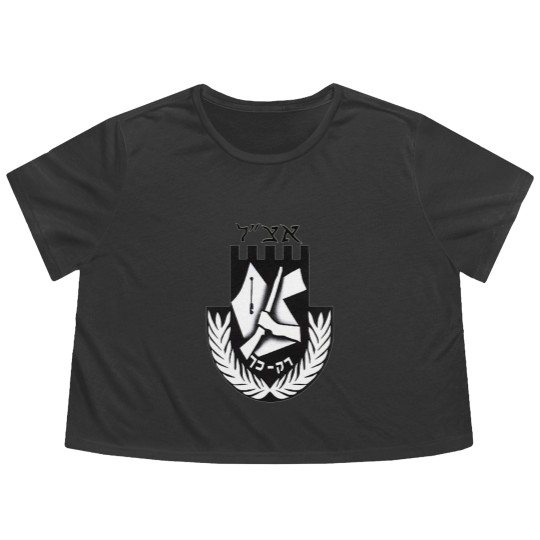 Discover Irgun Tzvai Leumi (Etzel or Irgun) Logo Flowy Cropped Tees