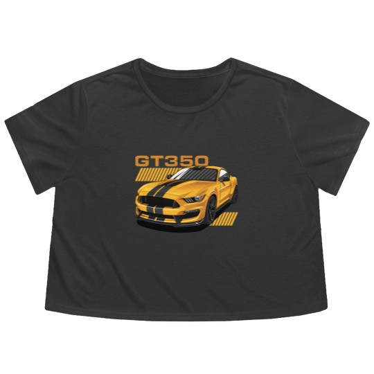 Discover Shelby GT350 Flowy Cropped Tees