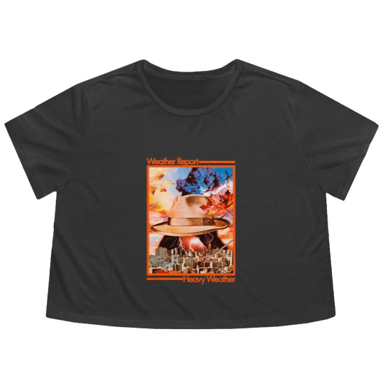 Discover Heavy Weather by Weather Report Flowy Cropped Tees