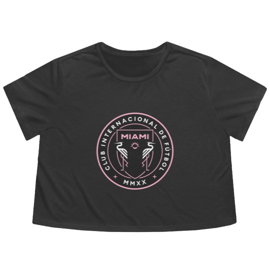 Discover inter miamii CF MLS Flowy Cropped Tees