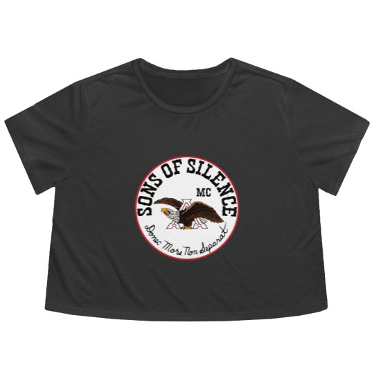 Discover Sons Of Silence MC Flowy Cropped Tees