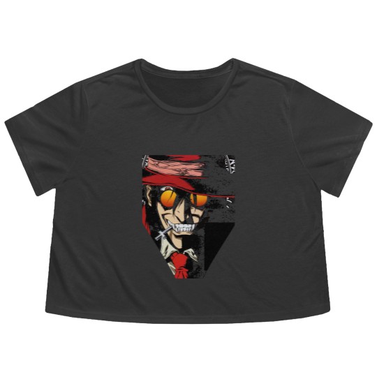 Discover Hellsing Ultimate Alucard Active Flowy Cropped Tees