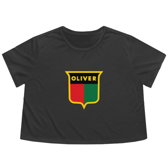 Discover LOGO  OLIVER TRACTORS125 Flowy Cropped Tees