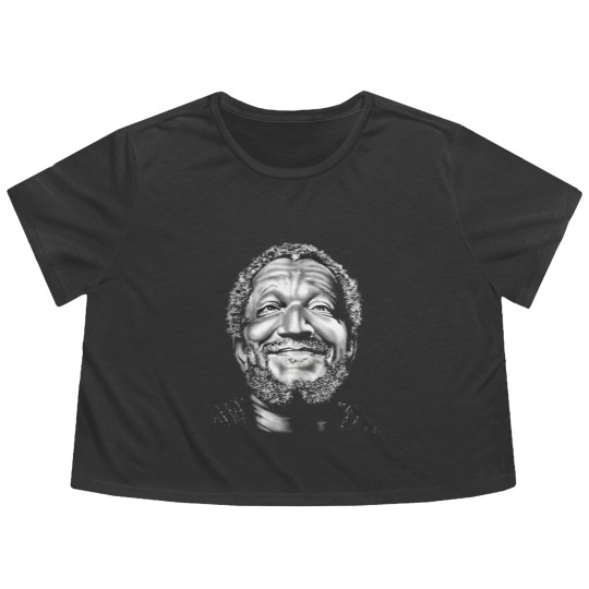Discover Redd Foxx - Smile Fred - Short Sleeve - Flowy Cropped Tees