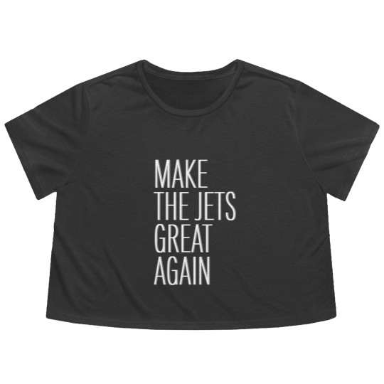 Discover Make the Jets great again - Make The Jets Great Again - Flowy Cropped Tees