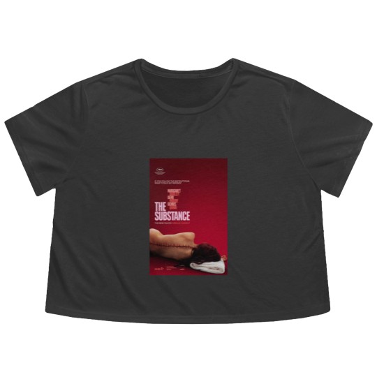 Discover The Substance Movie Classic Flowy Cropped Tees