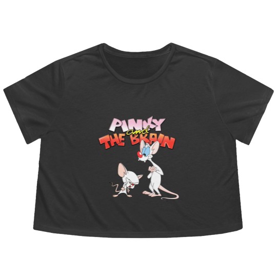 Discover Pinky and the Brain Flowy Cropped Tees