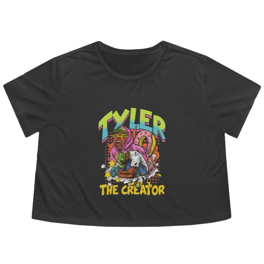 Discover Limited Tyler The Creator Who Dat Boy Vintage Flowy Cropped Tees