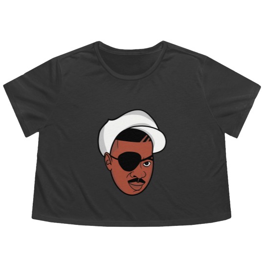 Discover A Rapper Record Producer Slick Rick 143 Flowy Cropped Tees