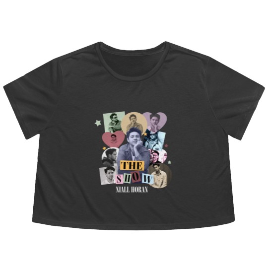 Discover Niall Horan  Flowy Cropped Tees, Niall Horan Music Tour Flowy Cropped Tees,  Niall Horan The Show Album
