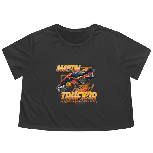 Discover martin truex jr blister Flowy Cropped Tees