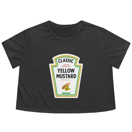 Discover Mustard Halloween 2023 Costume Family Matching K Flowy Cropped Tees