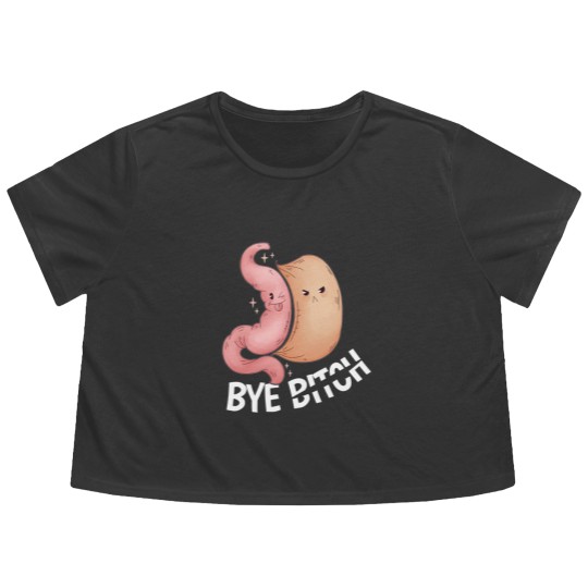 Discover Gastric Bariatric Gastric Surgery Weight Loss Flowy Cropped Tees