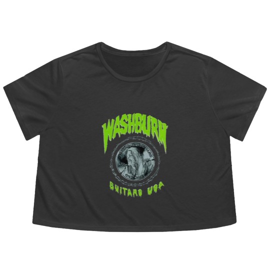 Discover Washburn Guitars Flowy Cropped Tees