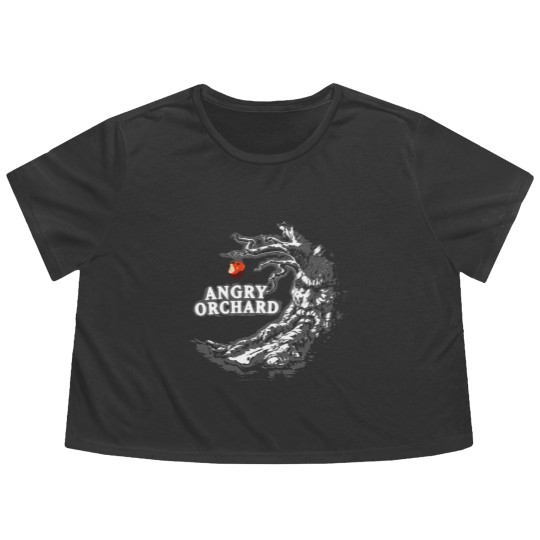 Discover Angry Orchard Flowy Cropped Tees