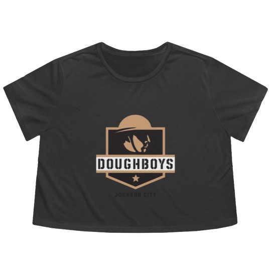 Discover Johnson City Doughboys Club Sport in US Flowy Cropped Tees