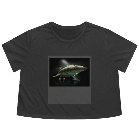 Discover Planet Express and Leela - Futurama - Flowy Cropped Tees