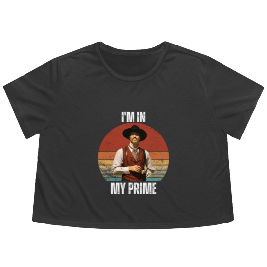 Discover I'm In My Prime Flowy Cropped Tees, I'm In My Prime Classic Flowy Cropped Tees