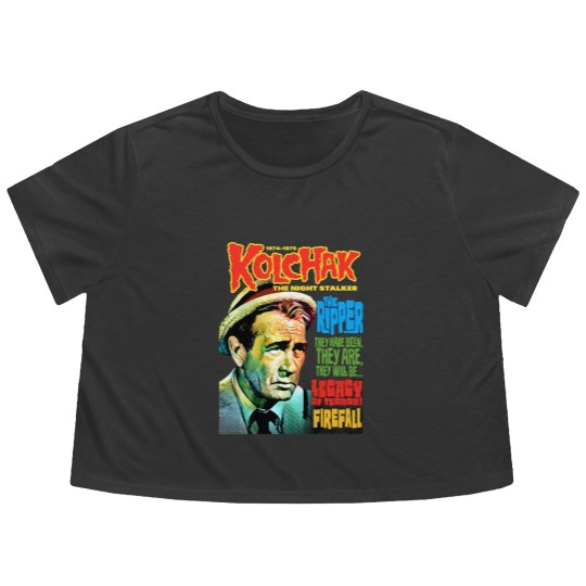 Discover Kolchak The Night Stalker Flowy Cropped Tees, Kolchak Flowy Cropped Tees, Kolchak Flowy Cropped Tees
