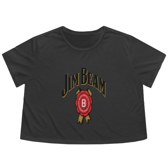 Discover Jim Beam Kentucky Bourbon Whiskey Flowy Cropped Tees