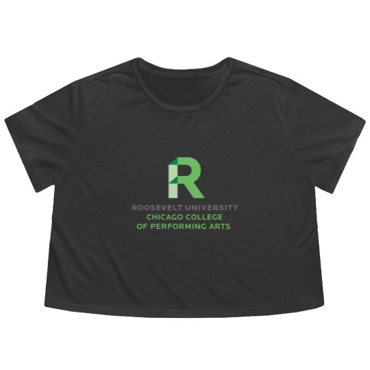 Discover (Roosevelt University) The Music Conservatory of Chicago College of Performing Arts Flowy Cropped Tees