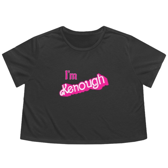 Discover Kenough I'm Kenough - Im Kenough - Flowy Cropped Tees