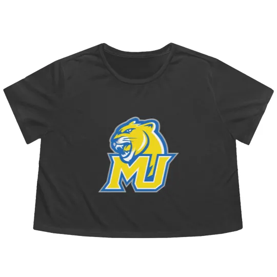 Discover Misericordia University cougars Flowy Cropped Tees