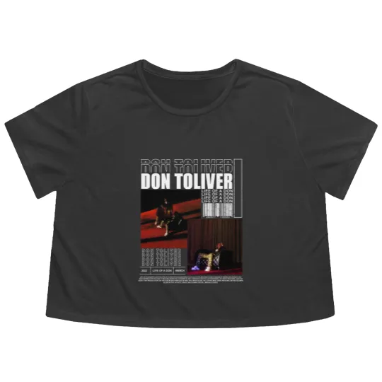 Discover Vintage Bootleg Inspired Flowy Cropped Tees, Graphic Unisex Flowy Cropped Tees, Don Toliver Vintage Flowy Cropped Tees
