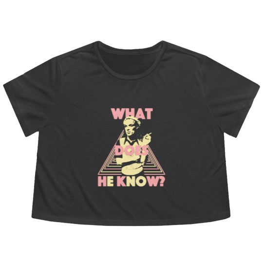 Discover Brian Eno Brian Eno Brian Eno Brian Eno Flowy Cropped Tees