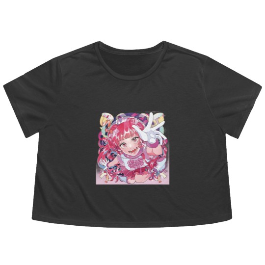 Discover Hanabie Flowy Cropped Tees
