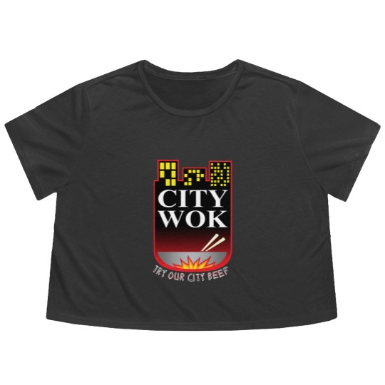 Discover SouthPark City Wok Flowy Cropped Tees