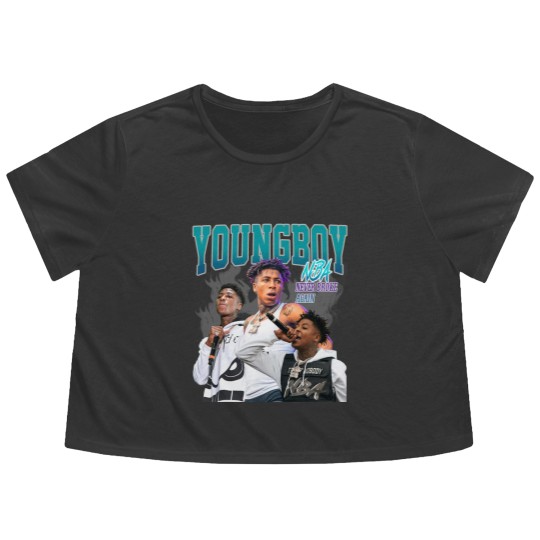 Discover Youngboy Flowy Cropped Tees, Vintage Youngboy Flowy Cropped Tees, Retro Youngboy Flowy Cropped Tees