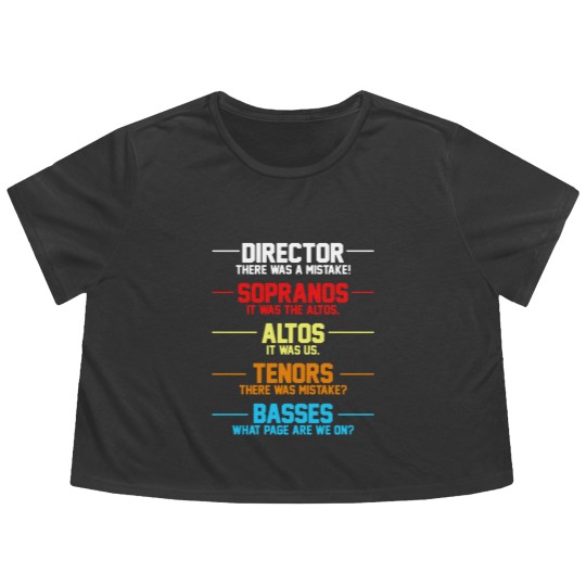 Discover Director There Was A Mistake Sopranos Flowy Cropped Tees