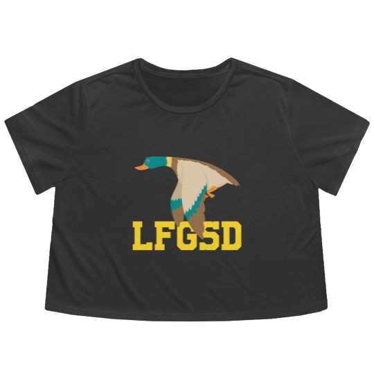 Discover 6 LFGSD-San Diego Baseball Flowy Cropped Tees