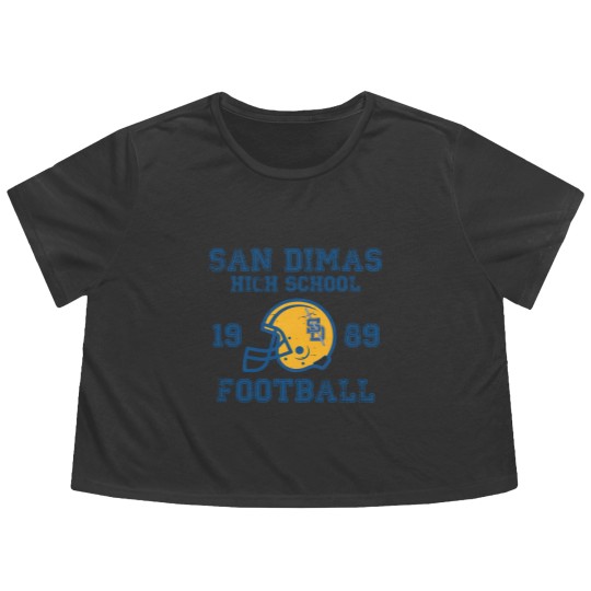 Discover San Dimas High School Football Flowy Cropped Tees