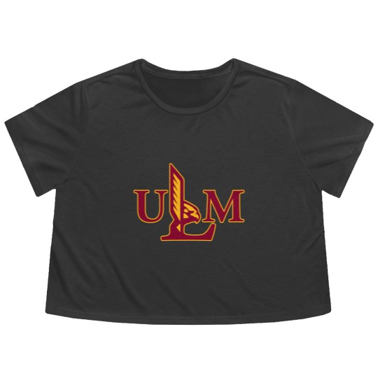 Discover University of Louisiana at Monroe (ULM) Warhawks Flowy Cropped Tees